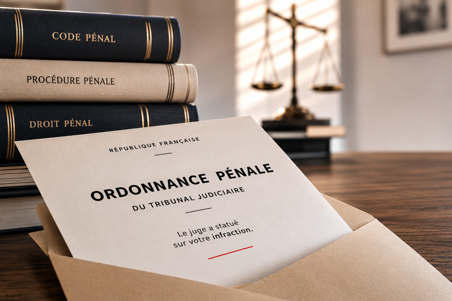 Ordonnances pénales contraventionnelles et délictuelles