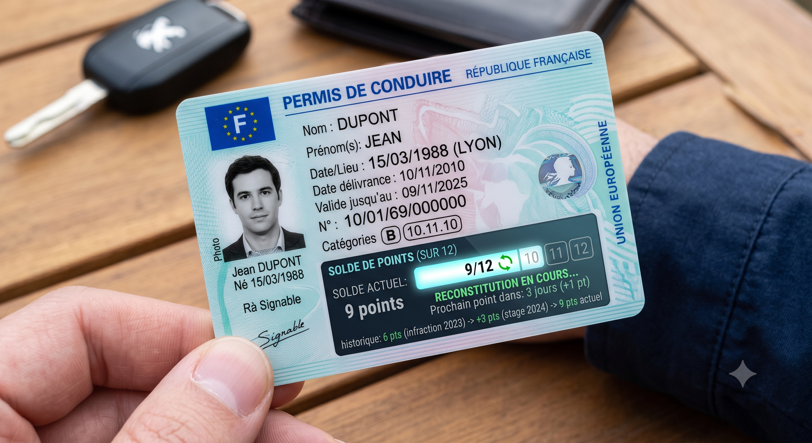 Récupération automatique des points du permis : quels délais?